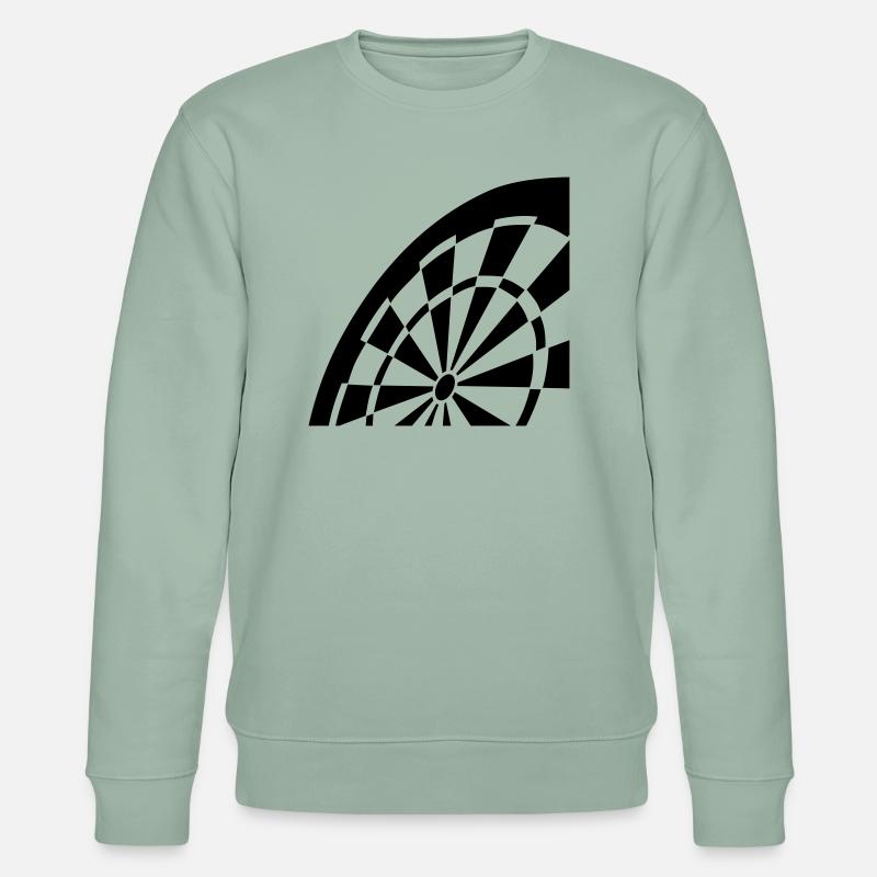 Darts - Stanley/Stella Unisex Bio-Sweatshirt CHANGER  - Helles Graugrün