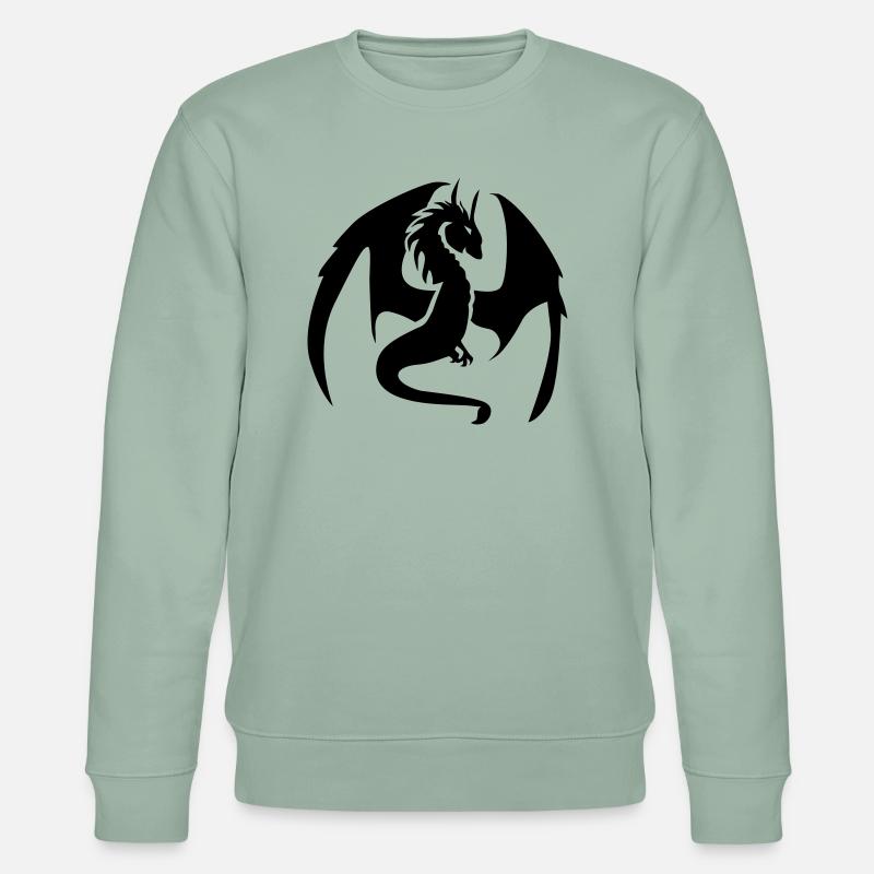 Dragon - Sweat bio CHANGER Stanley/Stella Unisexe - vert de gris clair