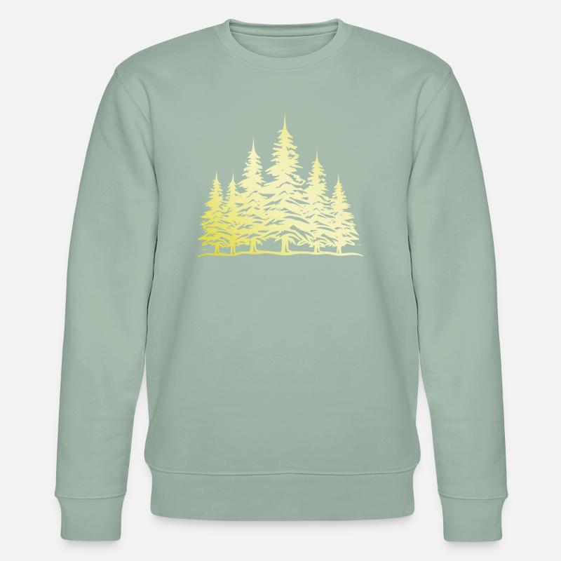 Forest Tree Gold - Stanley/Stella CHANGER Unisex Organic Sweatshirt - aloe
