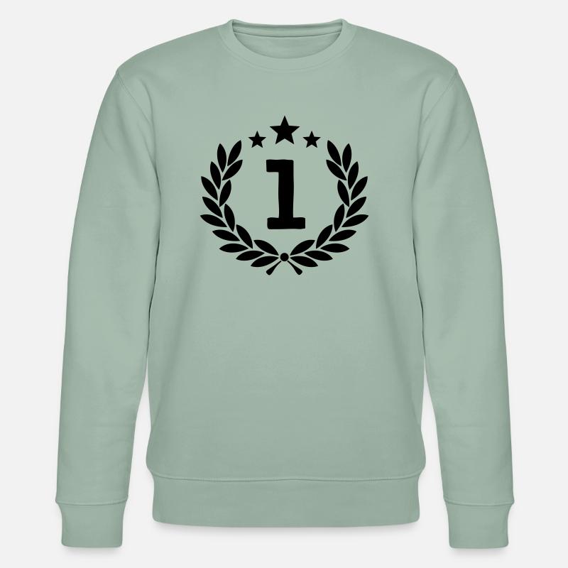 1. Jubiläum - Stanley/Stella Unisex Bio-Sweatshirt CHANGER - Helles Graugrün