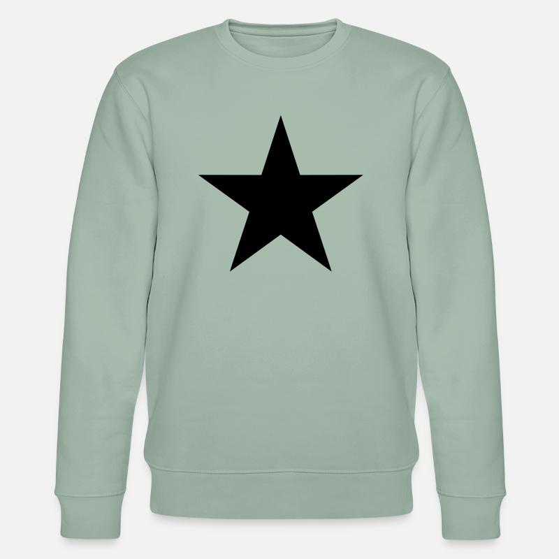 Stern - Stanley/Stella Unisex Bio-Sweatshirt CHANGER  - Helles Graugrün