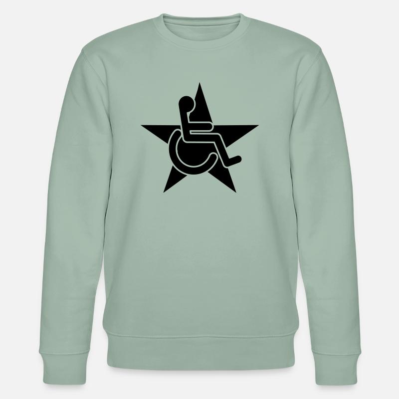 Rolli - Stanley/Stella Unisex Bio-Sweatshirt CHANGER  - Helles Graugrün