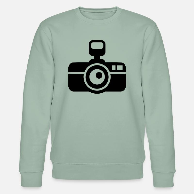 Caméra - Sweat bio CHANGER Stanley/Stella Unisexe - vert de gris clair