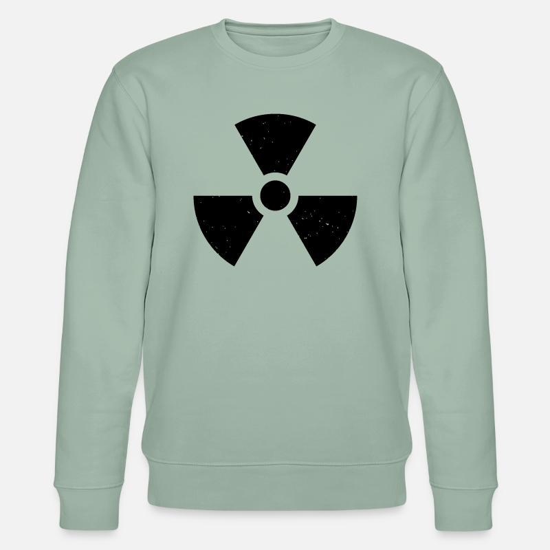 Nuklear - Stanley/Stella Unisex Bio-Sweatshirt CHANGER  - Helles Graugrün