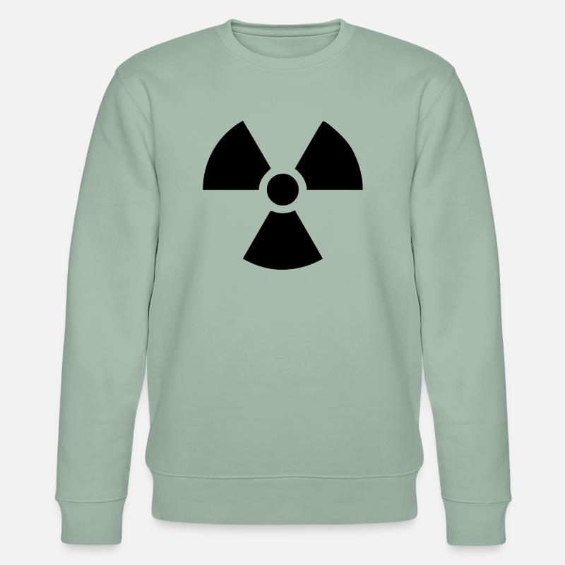 radioactive - Stanley/Stella Unisex Bio-Sweatshirt CHANGER  - Helles Graugrün
