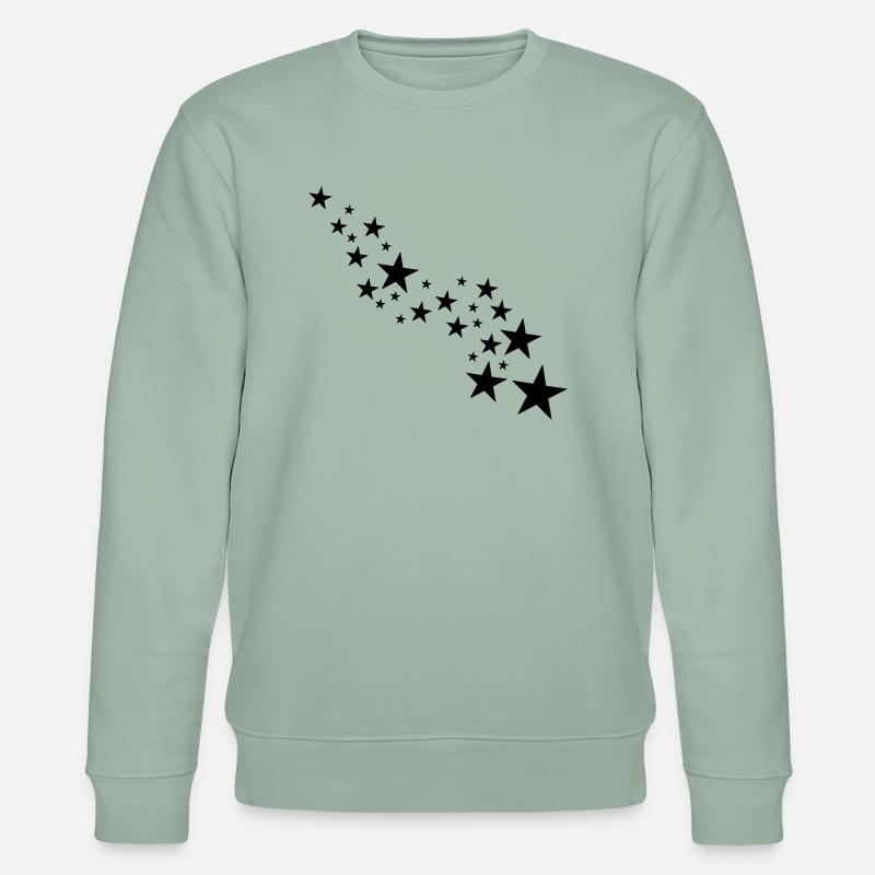 sterne - Stanley/Stella Unisex Bio-Sweatshirt CHANGER  - Helles Graugrün