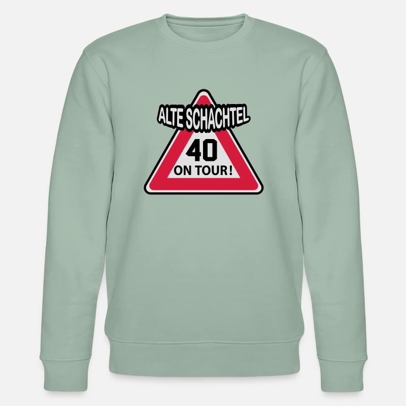 40 - Sweat bio CHANGER Stanley/Stella Unisexe - vert de gris clair
