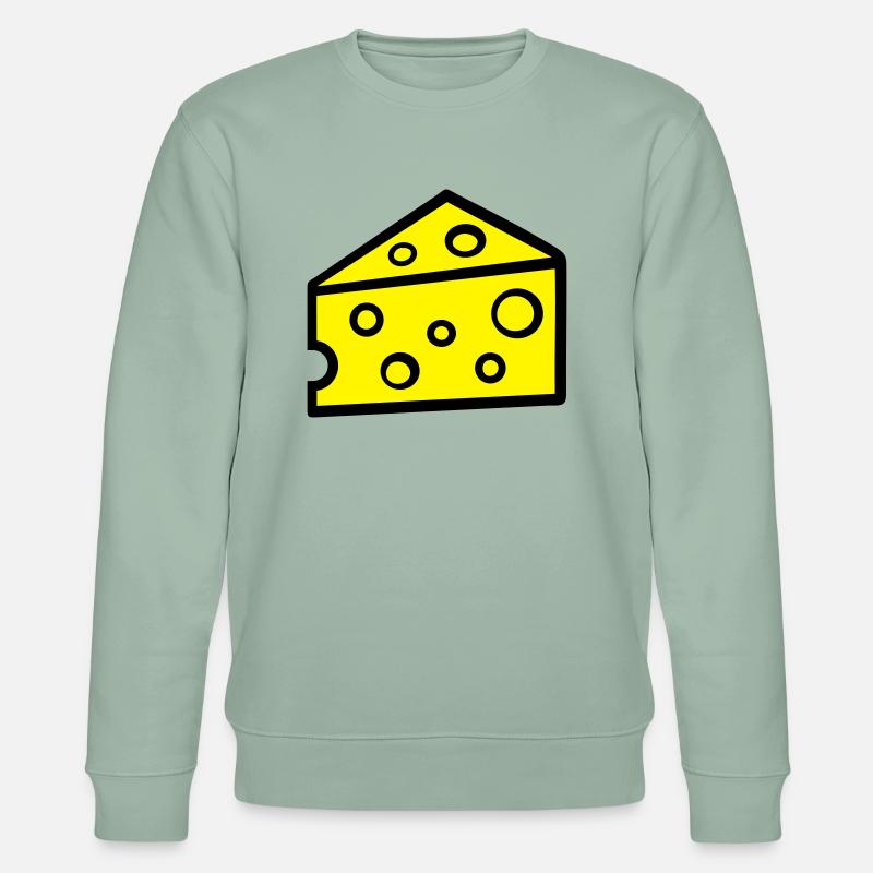 Käse - Stanley/Stella Unisex Bio-Sweatshirt CHANGER  - Helles Graugrün