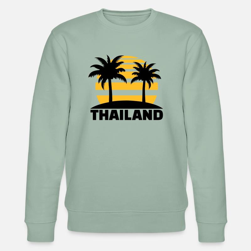 Thailand - Stanley/Stella Unisex Bio-Sweatshirt CHANGER - Helles Graugrün