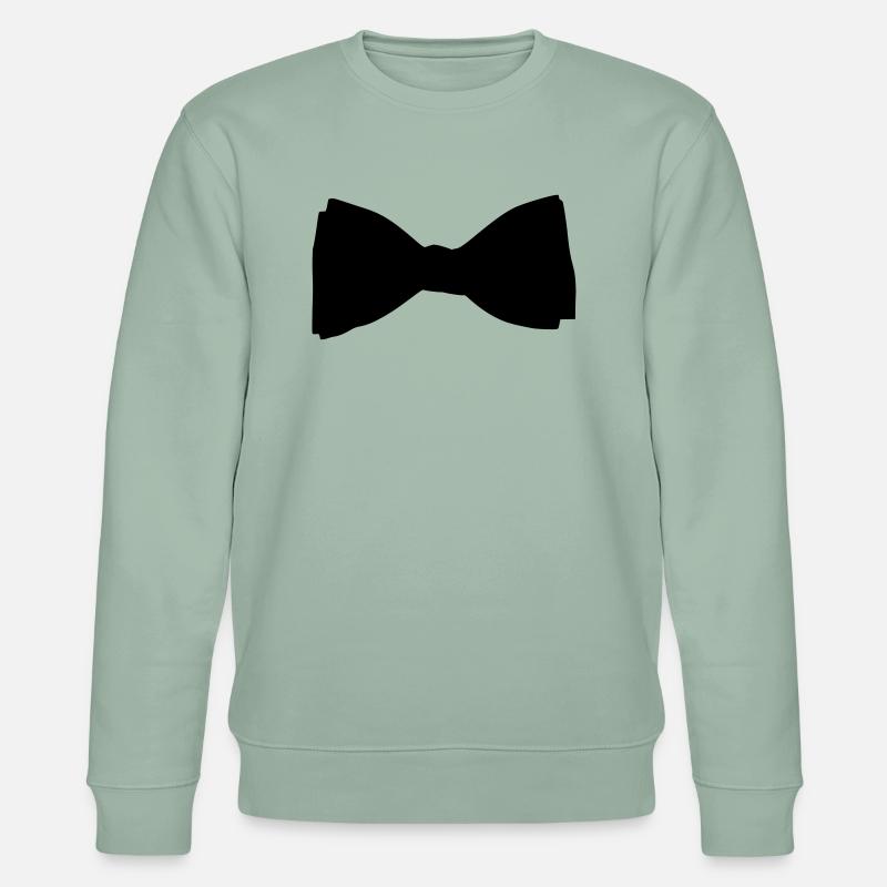 Fliege - Stanley/Stella Unisex Bio-Sweatshirt CHANGER  - Helles Graugrün