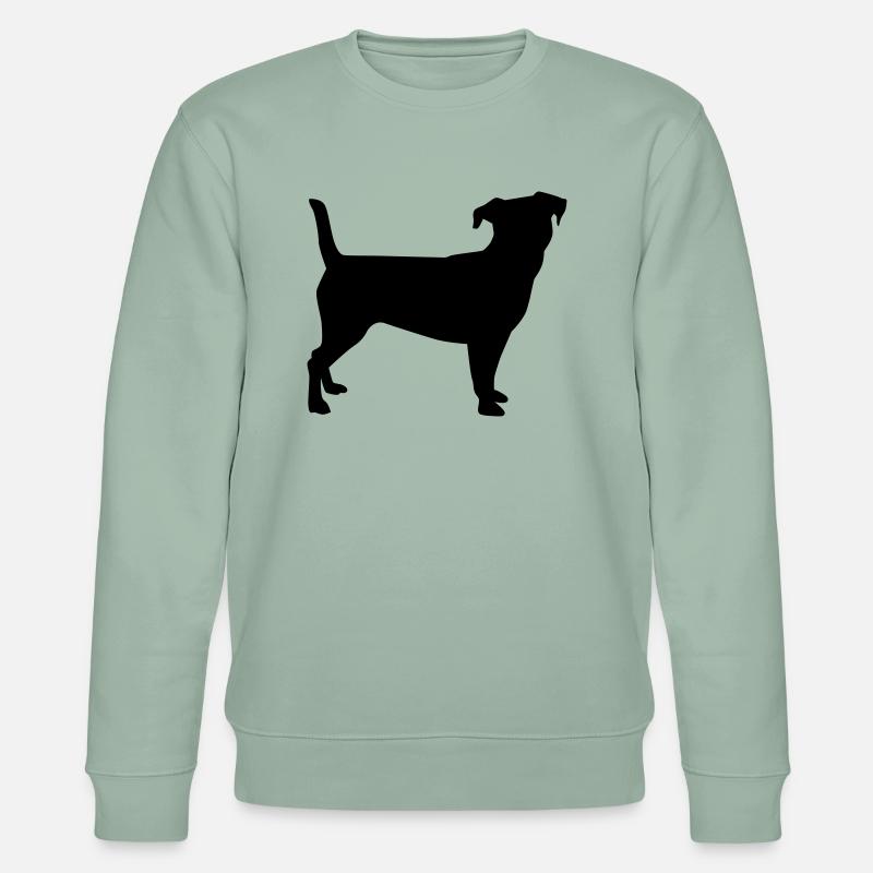 Jack Russell - Stanley/Stella Unisex Bio-Sweatshirt CHANGER  - Helles Graugrün