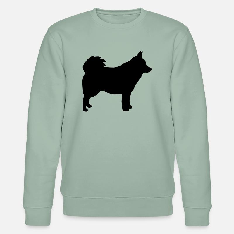 Schipperke - Stanley/Stella Unisex Bio-Sweatshirt CHANGER - Helles Graugrün