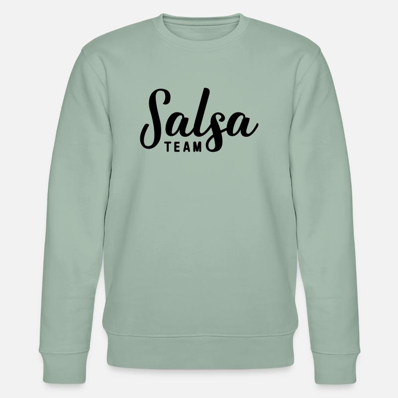 salsa team salsa - Stanley/Stella Unisex Bio-Sweatshirt CHANGER  - Helles Graugrün