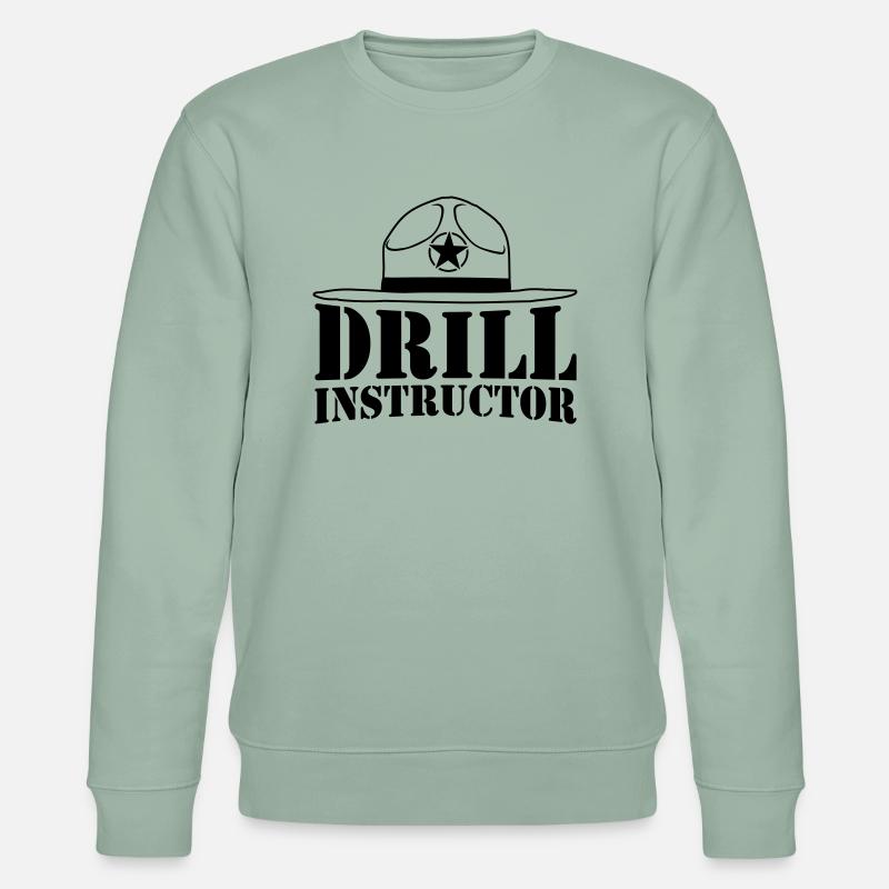 Sheriff Drill Instructor - Stanley/Stella CHANGER Unisex Organic Sweatshirt - aloe