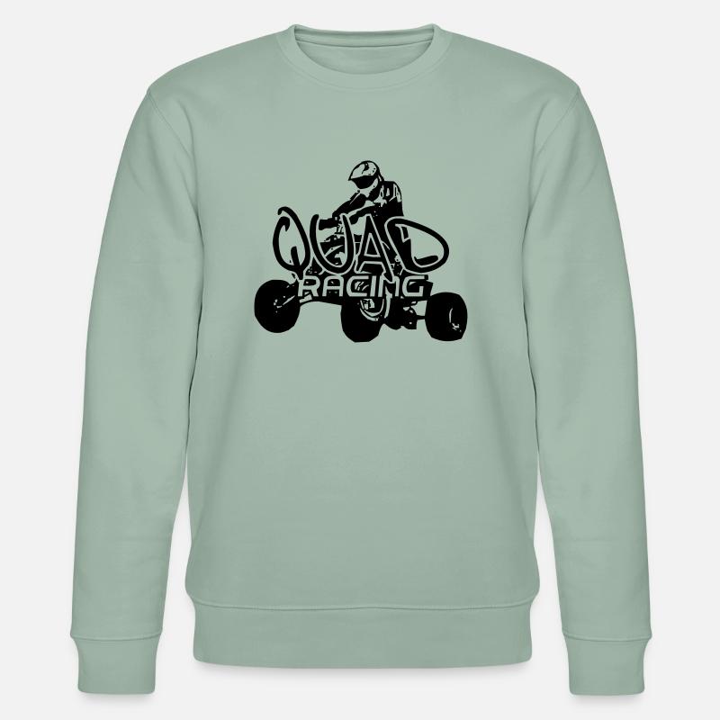 quad3 - Stanley/Stella Unisex Bio-Sweatshirt CHANGER  - Helles Graugrün