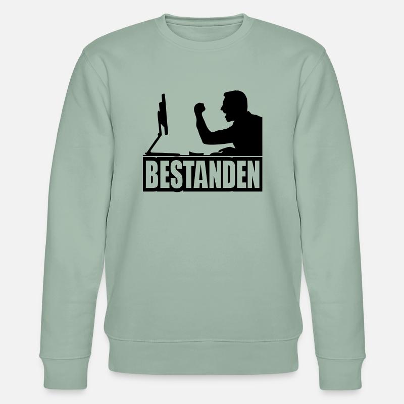 bestanden - Stanley/Stella Unisex Bio-Sweatshirt CHANGER  - Helles Graugrün