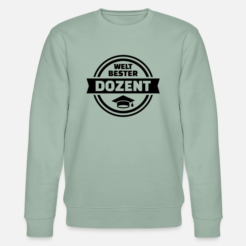 Dozent - Stanley/Stella Unisex Bio-Sweatshirt CHANGER  - Helles Graugrün