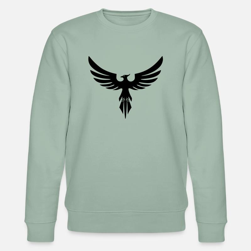 Frankfurt Underground Türnbeutel - Stanley/Stella Unisex Bio-Sweatshirt CHANGER  - Helles Graugrün