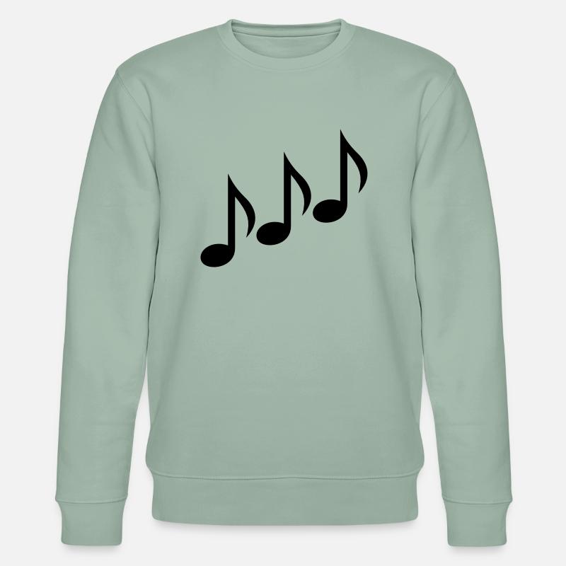 Noten - Stanley/Stella Unisex Bio-Sweatshirt CHANGER  - Helles Graugrün