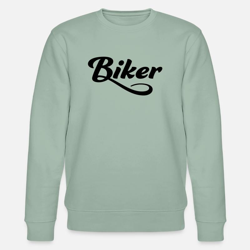 Biker - Stanley/Stella Unisex Bio-Sweatshirt CHANGER  - Helles Graugrün