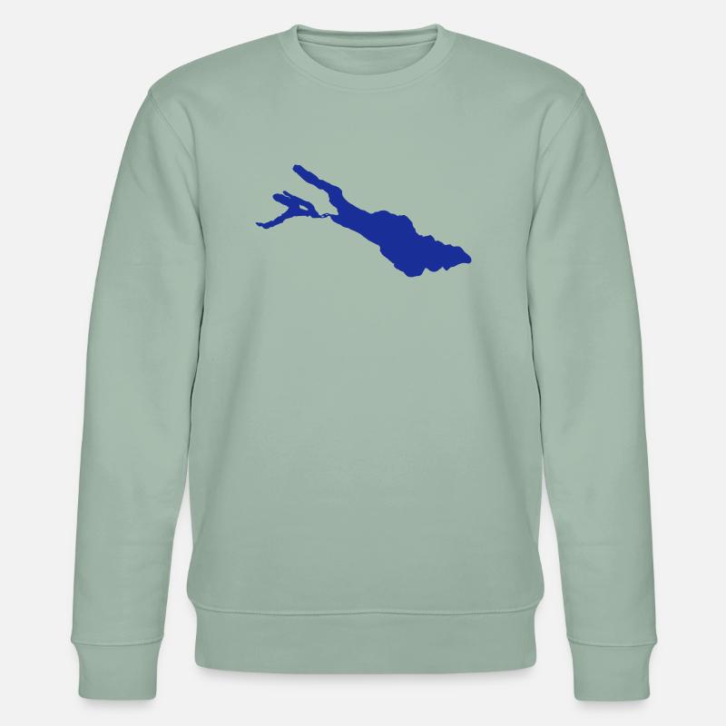 Bodensee - Stanley/Stella Unisex Bio-Sweatshirt CHANGER  - Helles Graugrün
