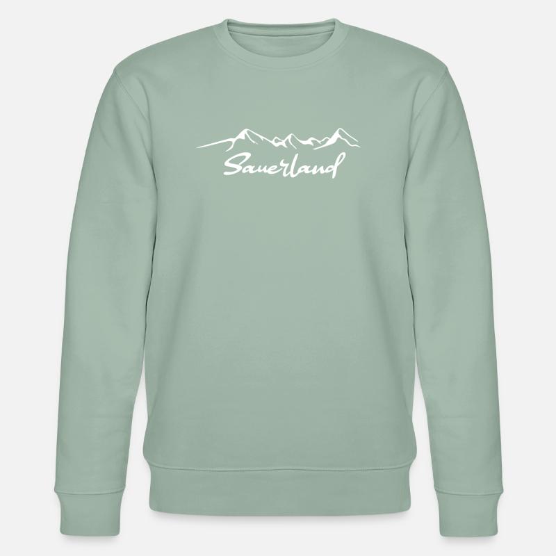 Horizon du Sauerland - Sweat bio CHANGER Stanley/Stella Unisexe - vert de gris clair