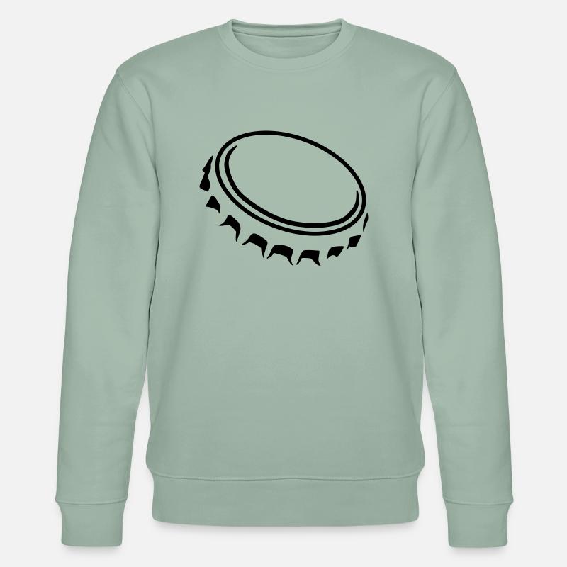 Bier - Stanley/Stella Unisex Bio-Sweatshirt CHANGER  - Helles Graugrün