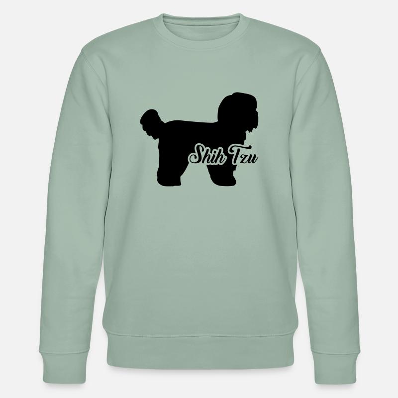 Shih Tzu - Sweat bio CHANGER Stanley/Stella Unisexe - vert de gris clair