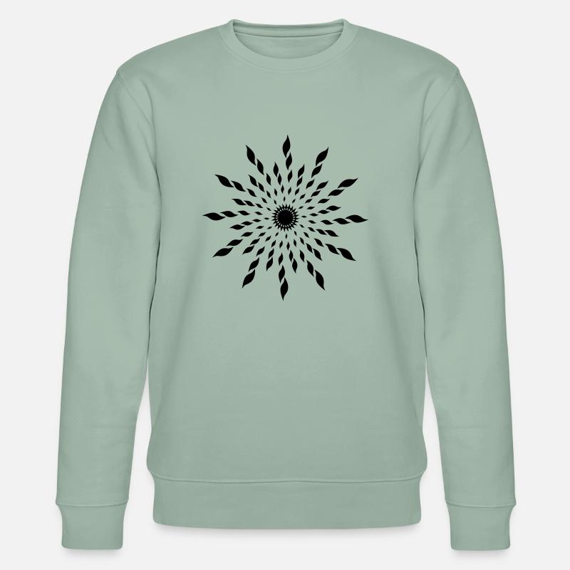 astera (1c) - Stanley/Stella Unisex Bio-Sweatshirt CHANGER  - Helles Graugrün