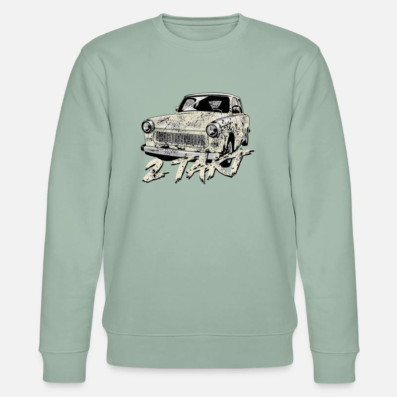 601 Papyrusweiss - Stanley/Stella Unisex Bio-Sweatshirt CHANGER - Helles Graugrün