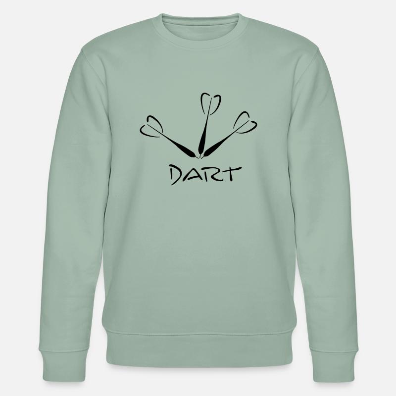 dart - Stanley/Stella Unisex Bio-Sweatshirt CHANGER  - Helles Graugrün