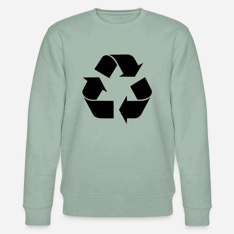 Recycling - Stanley/Stella Unisex Bio-Sweatshirt CHANGER  - Helles Graugrün