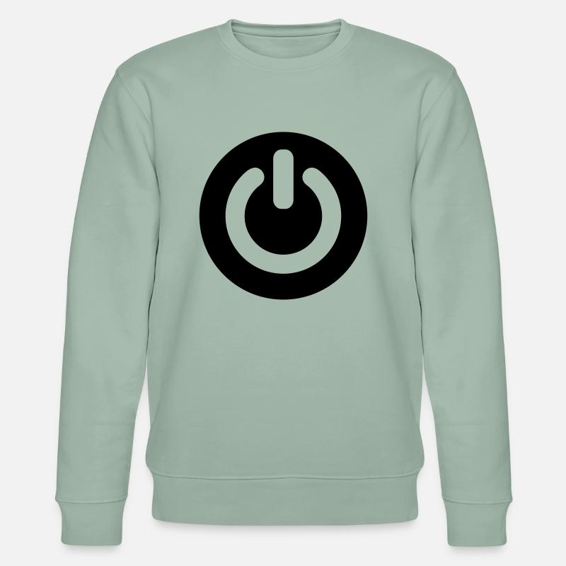Power - Stanley/Stella Unisex Bio-Sweatshirt CHANGER - Helles Graugrün