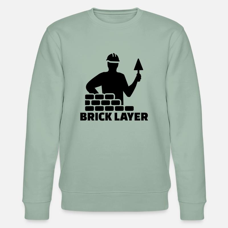 Maurer - Stanley/Stella Unisex Bio-Sweatshirt CHANGER  - Helles Graugrün