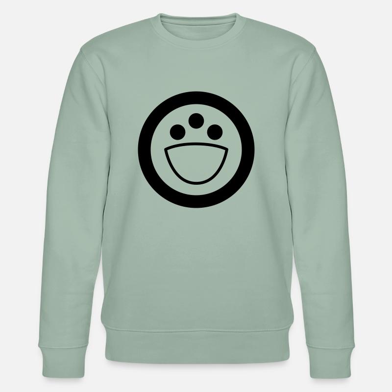 aliens - Stanley/Stella Unisex Bio-Sweatshirt CHANGER  - Helles Graugrün