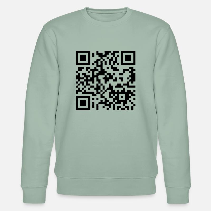 barcode3d - Stanley/Stella Unisex Bio-Sweatshirt CHANGER  - Helles Graugrün