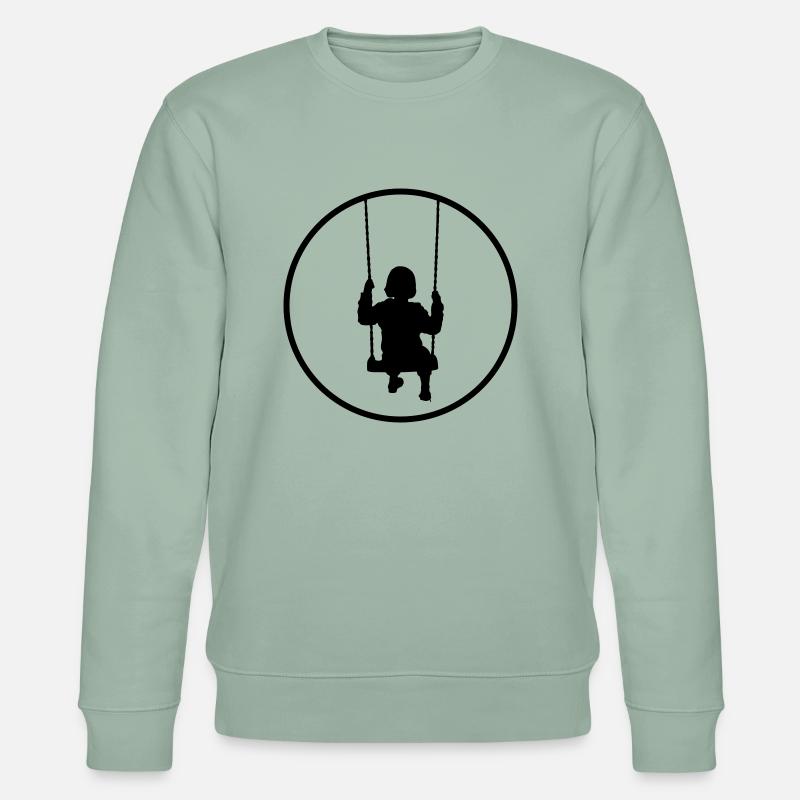 SchaukEmma - Stanley/Stella Unisex Bio-Sweatshirt CHANGER  - Helles Graugrün