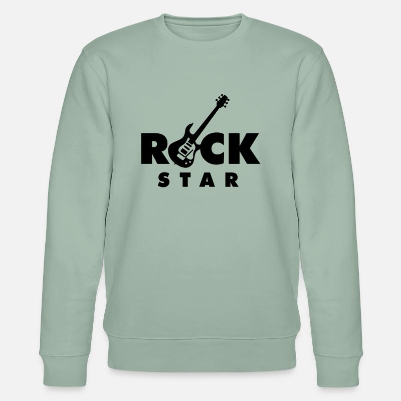 rock_star_042013_a_1c - Sweat bio CHANGER Stanley/Stella Unisexe - vert de gris clair