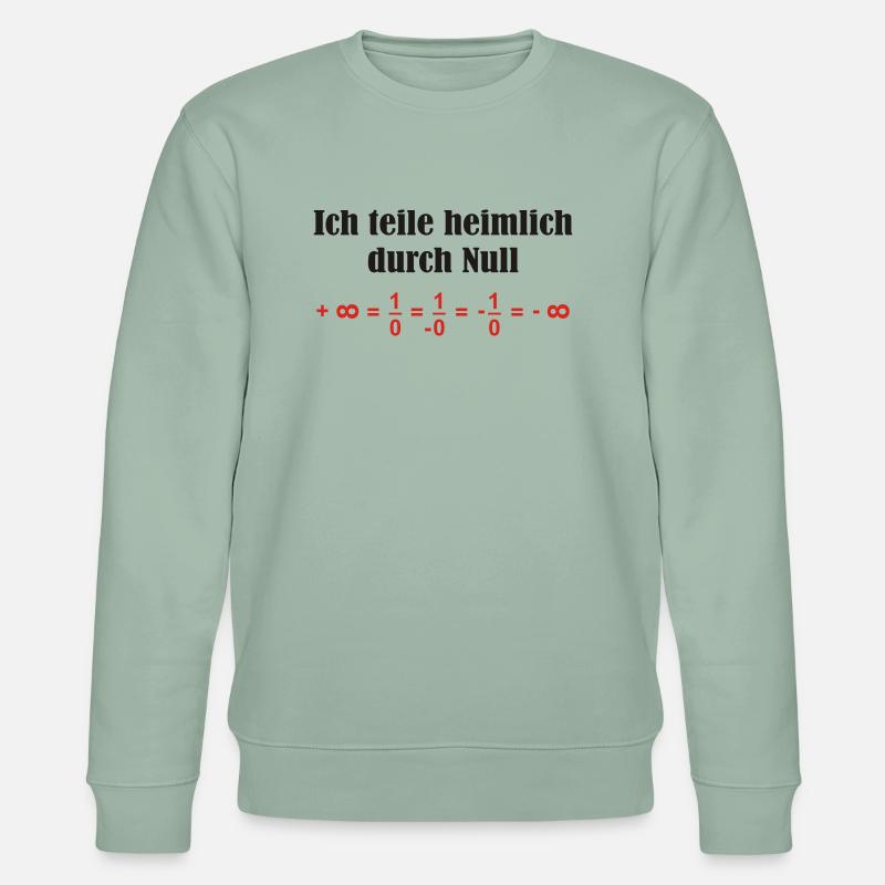 durch Null - Stanley/Stella Unisex Bio-Sweatshirt CHANGER  - Helles Graugrün