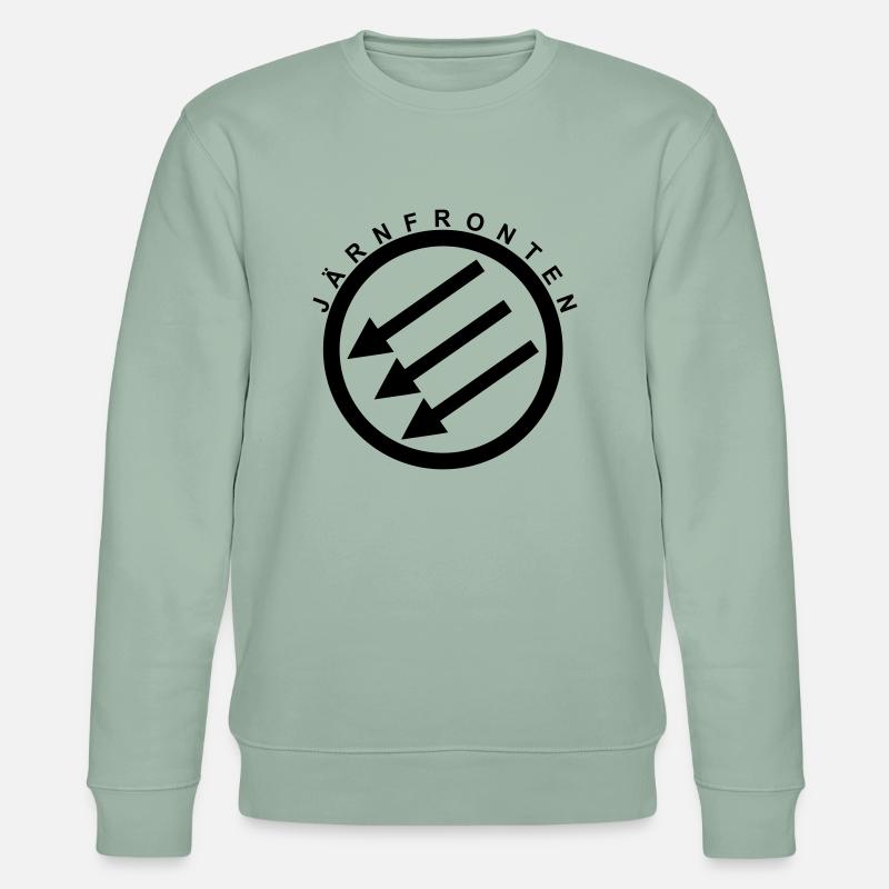 Järnfronten / Eiserne Front / Iron Front - Stanley/Stella CHANGER Unisex Organic Sweatshirt - aloe