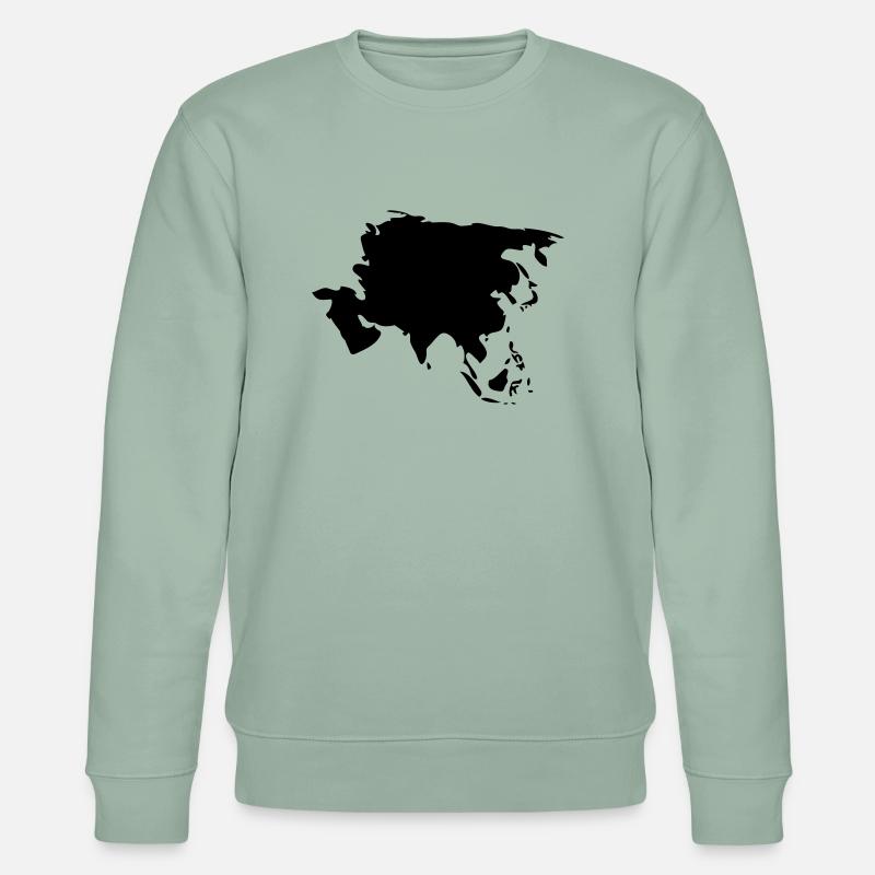 Asien - Stanley/Stella Unisex Bio-Sweatshirt CHANGER  - Helles Graugrün
