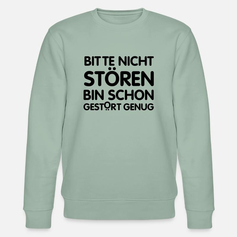 Störung - Stanley/Stella Unisex Bio-Sweatshirt CHANGER  - Helles Graugrün