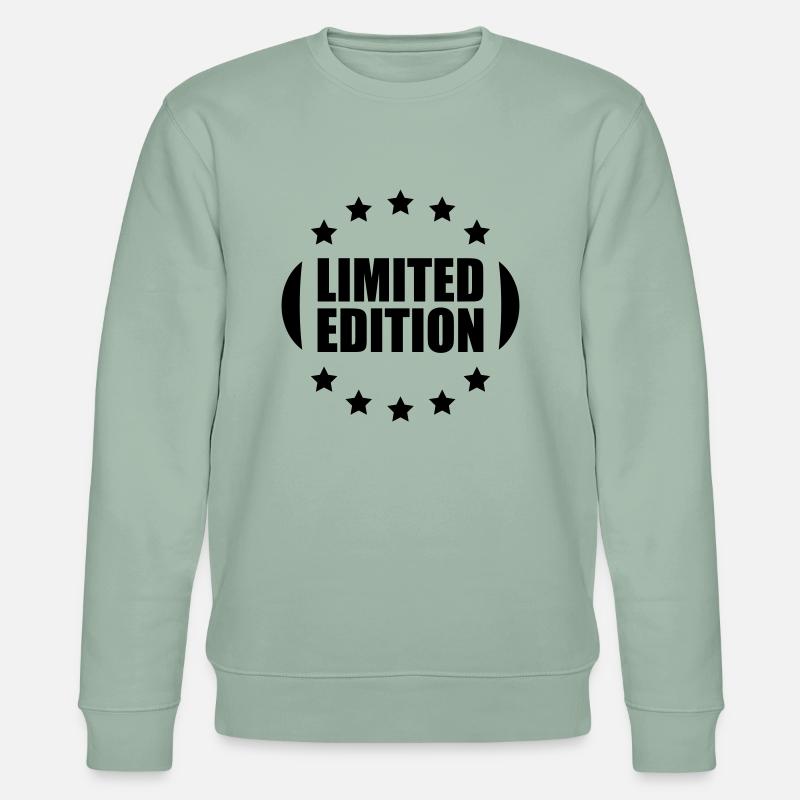 Limited Edition Design - Stanley/Stella Unisex Bio-Sweatshirt CHANGER  - Helles Graugrün