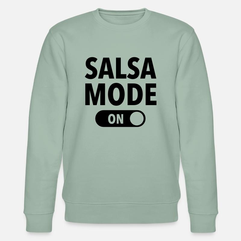 Salsa Mode (On) - Sweat bio CHANGER Stanley/Stella Unisexe - vert de gris clair