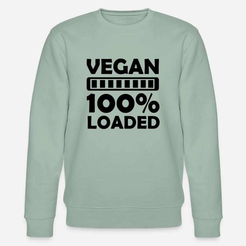 vegan - Stanley/Stella Unisex Bio-Sweatshirt CHANGER  - Helles Graugrün
