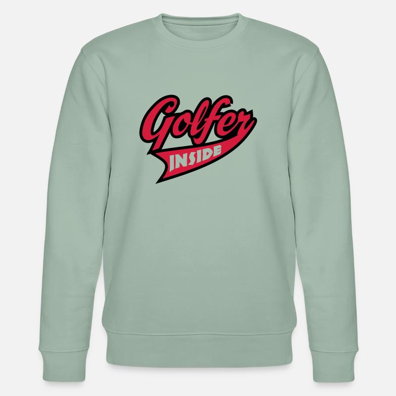 golf - Stanley/Stella Unisex Bio-Sweatshirt CHANGER  - Helles Graugrün