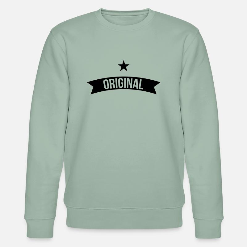 Original - Stanley/Stella Unisex Bio-Sweatshirt CHANGER  - Helles Graugrün