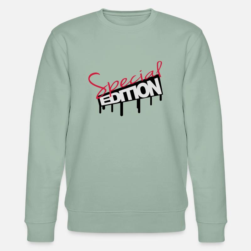 Special Edition Graffiti - Stanley/Stella Unisex Bio-Sweatshirt CHANGER  - Helles Graugrün