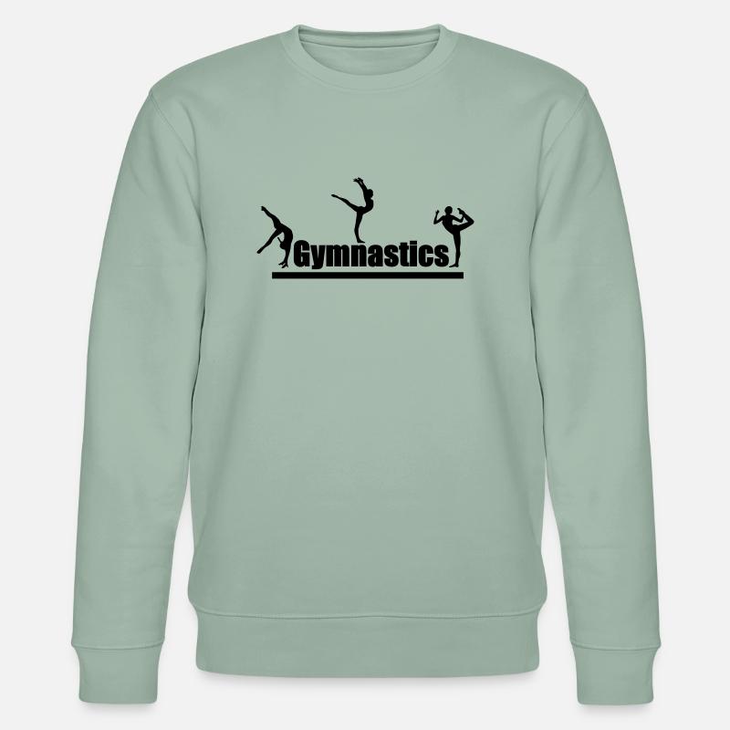 gymnastic - Stanley/Stella Unisex Bio-Sweatshirt CHANGER  - Helles Graugrün