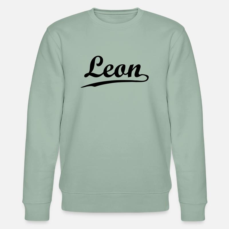 leon - Stanley/Stella Unisex Bio-Sweatshirt CHANGER  - Helles Graugrün